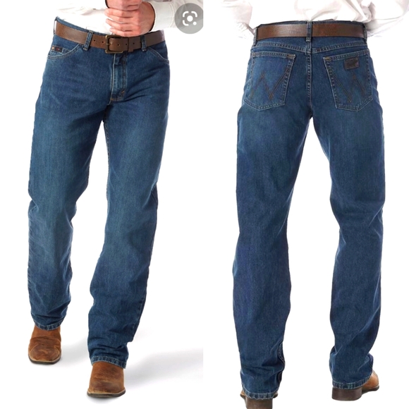 Wrangler Jeans Mens Wrangler 2x Competition Relaxed Fit Western